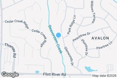 Map image of the property - 8535 Glenwoods Dr