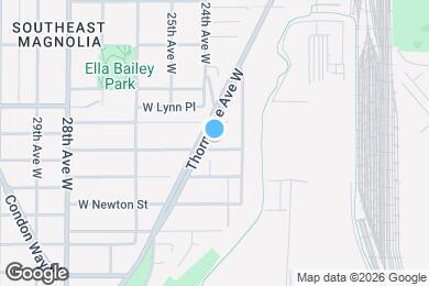 Map image of the property - 2200 Thorndyke Ave W