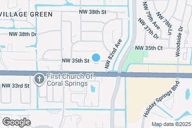 Map image of the property - 8300 NW 35th St
