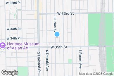 Map image of the property - 3427 S Union Ave