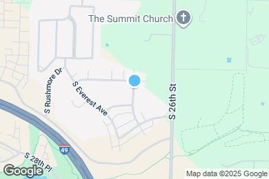 Map image of the property - 2734 W Kilimanjaro Way