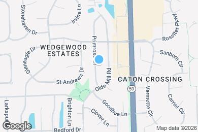 Map image of the property - 2012 Primrose Dr