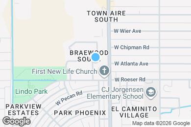 Map image of the property - 5025 S 20th Ave