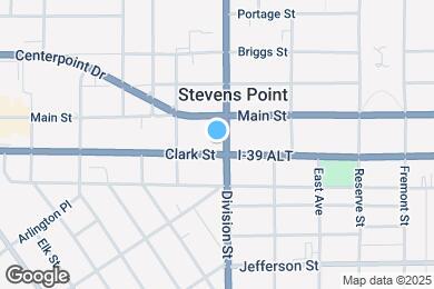 Map image of the property - Stevens House