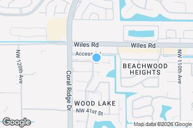 Map image of the property - 11492 NW 45th St