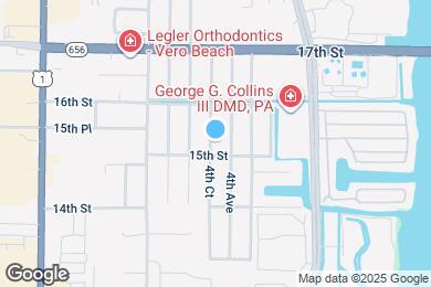 Map image of the property - 1520 4th Ct