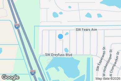 Map image of the property - 3142 SW Curcuma St