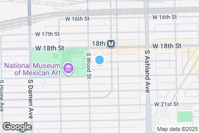 Map image of the property - 1741 W 18th Pl