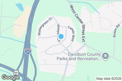 Map image of the property - 107 Rosemont Ln