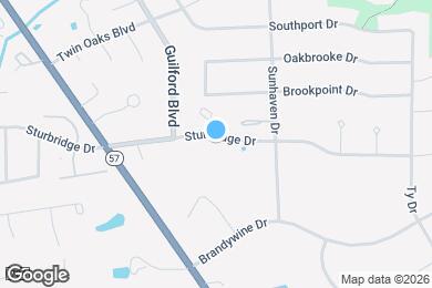 Map image of the property - Hunter's Pointe Townhomes