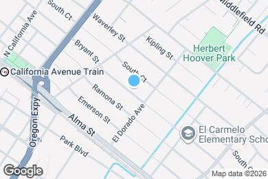 Map image of the property - 2733 Bryant St