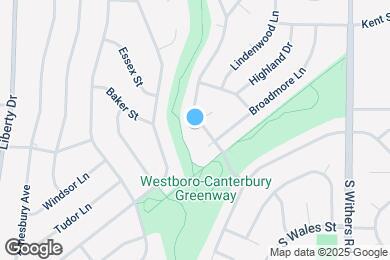 Map image of the property - 1436 Park Ln