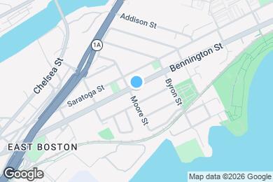 Map image of the property - 573 Bennington St