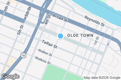 Map image of the property - 262 Greene St
