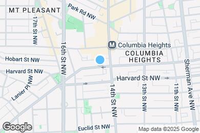 Map image of the property - 1421 Columbia Rd NW