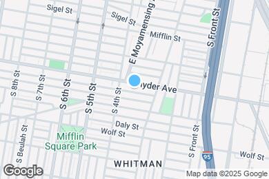 Map image of the property - 341 Cantrell St