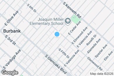 Map image of the property - 550 E Providencia Ave