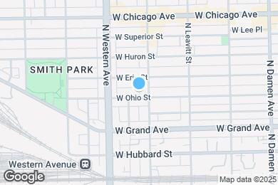 Map image of the property - 2312 W Ohio St