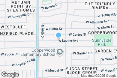 Map image of the property - 6520 W Lupine Ave