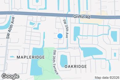 Map image of the property - 5027 SW 35th Way