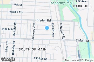 Map image of the property - 1835 E Rich St