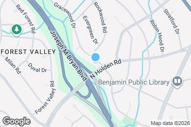 Map image of the property - 1803 Gracewood Dr