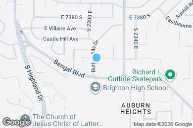 Map image of the property - 7547 S Butler Hills Dr