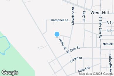 Map image of the property - 550 Nellie St