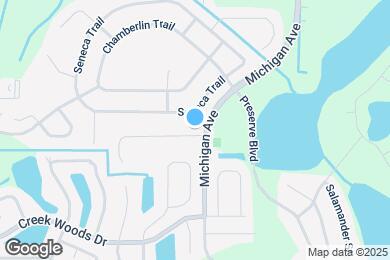 Map image of the property - 1110 Creekview Ct