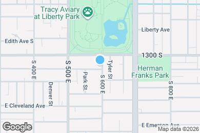 Map image of the property - 587 E Sherman Ave