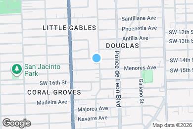 Map image of the property - 1400 Salzedo St