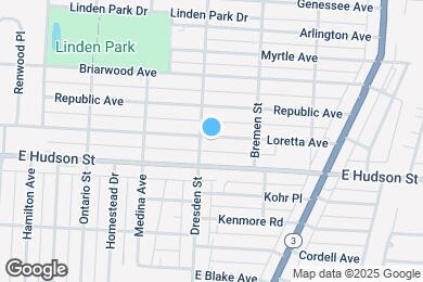 Map image of the property - 1429 Loretta Ave