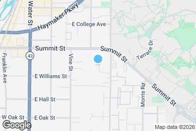 Map image of the property - 414 E Summit St
