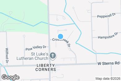 Map image of the property - 7529 Crosscreek Dr