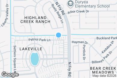 Map image of the property - 20534 Patriot Park Ln