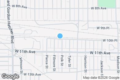 Map image of the property - 1040 Polk St
