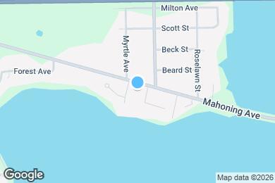Map image of the property - 17763 Mahoning Ave