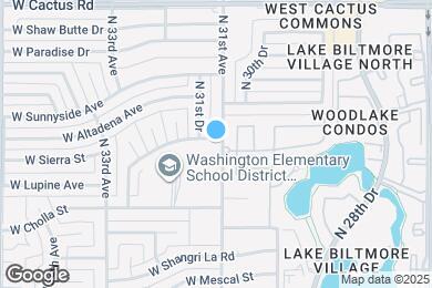 Map image of the property - 3101 W Cortez St