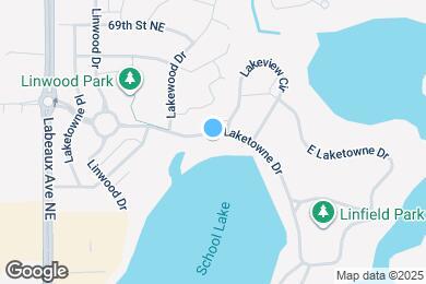 Map image of the property - 11405 W Laketowne Dr