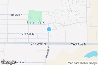 Map image of the property - 309 46th St N
