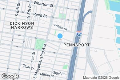 Map image of the property - 1536 S 2nd St