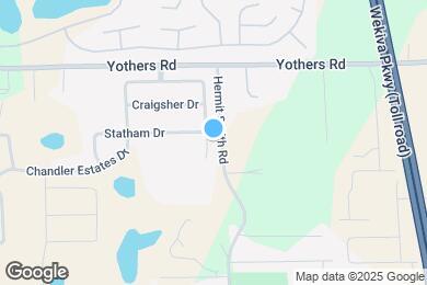 Map image of the property - 3525 Chandler Estates Dr