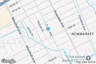 Map image of the property - 7407 Orcutt Ave