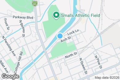 Map image of the property - 111 Arch St