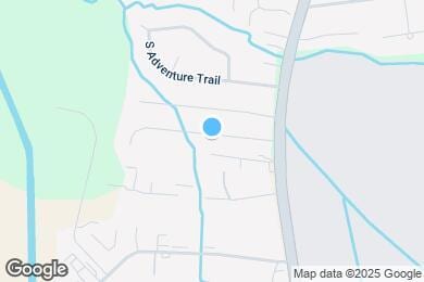Map image of the property - 2425 Brush Creek Ln
