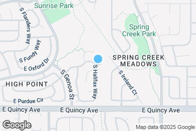 Map image of the property - 4214 S Halifax Way