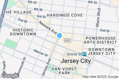 Map image of the property - 538 Jersey Ave