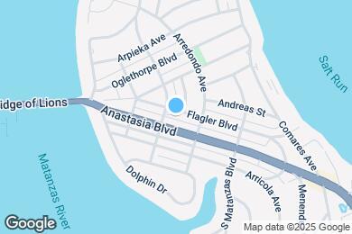 Map image of the property - 209 Flagler Blvd