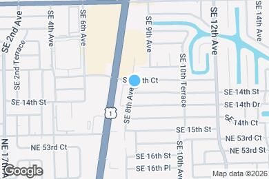 Map image of the property - 801 SE 14th St