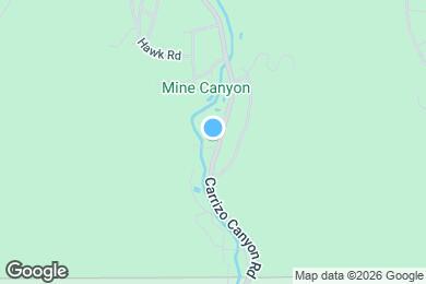 Map image of the property - 820 Carrizo Canyon Rd